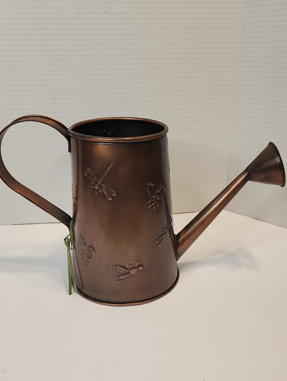 Decorative Copper Dragonfly Butterfly Bee Watering Can - Home Kitchen